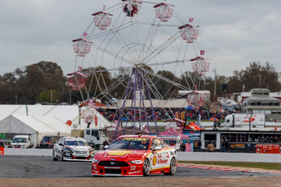 DJR Team Penske's Scott McLaughlin captured his ninth and 10th victories of the season. DJR Team Penske's Scott McLaughlin captured his ninth and 10th victories of the season.